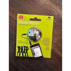 Funkyfonic Disco Ball Speaker and Keychain